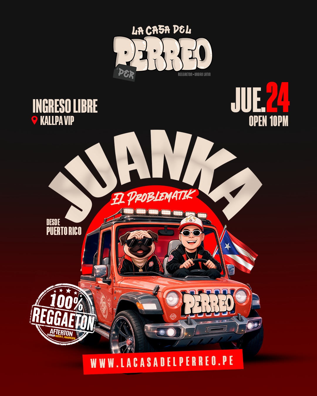 Promoción La Casa del Perreo
